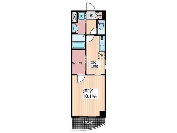 プチメゾントロワの物件間取画像